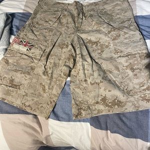 Mens vintage Ralph Lauren cargo shorts